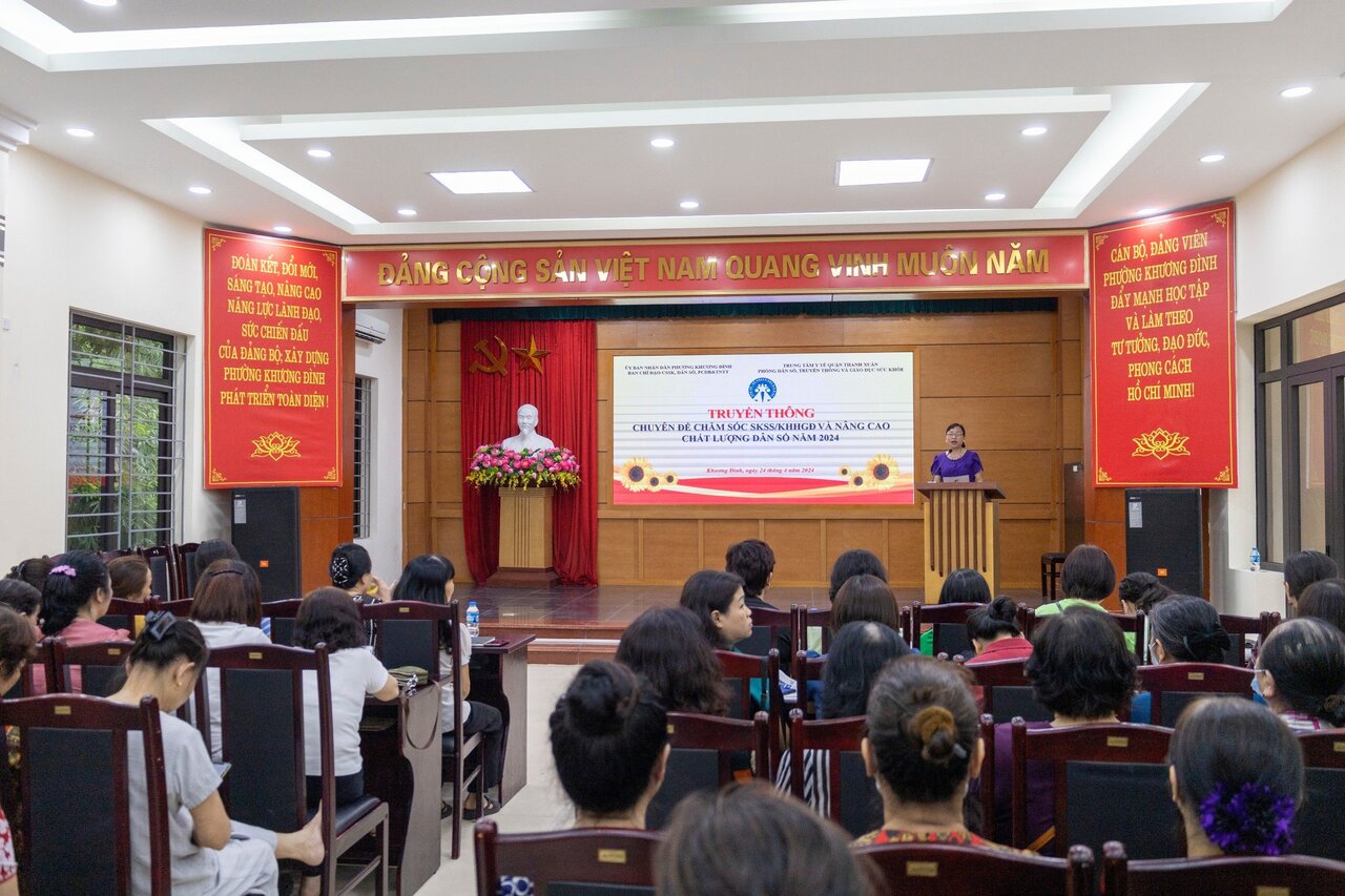 Quận Thanh Xuân chú trọng các hoạt động truyền thông  nâng cao chất lượng Dân số